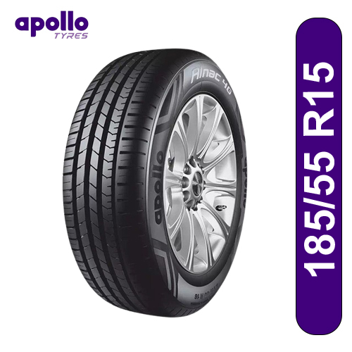 Apollo Alnac 4G 185/55 R15 82H Tubeless Car Tyre