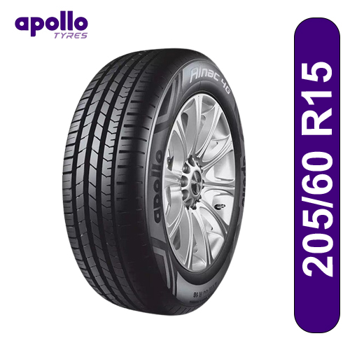 Apollo Alnac 4G 205/60 R15 91H Tubeless Car Tyre