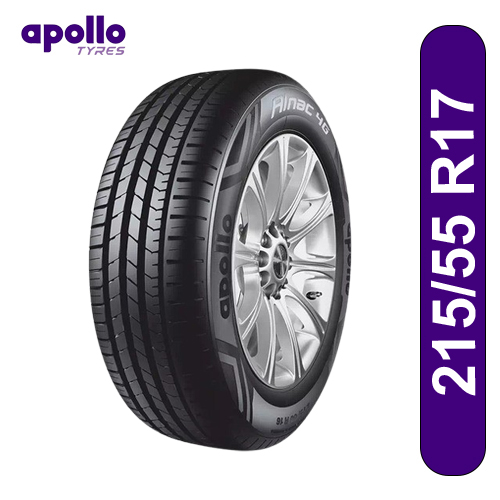 Apollo Alnac 4G 215/55 R17 94H Tubeless Car Tyre