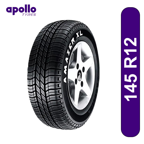 Apollo Amazer XL 145 R12 C 80S Tubeless Car Tyre