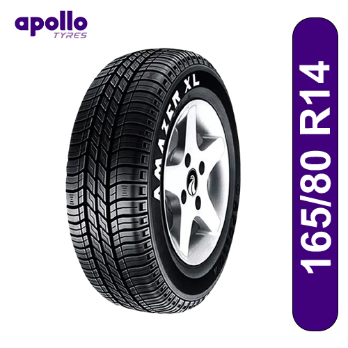 Apollo Amazer XL 165/80 R14 85T Tubeless Car Tyre