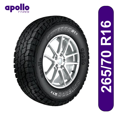 Apollo Apterra AT2 265/70 R16 112T Tubeless Car Tyre