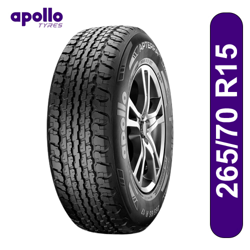 Apollo Apterra H/T 265/70 R15 112T Tubeless Car Tyre