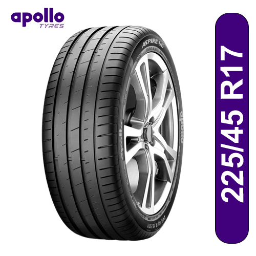 Apollo Aspire 4G 225/45 R17 94W Tubeless Car Tyre