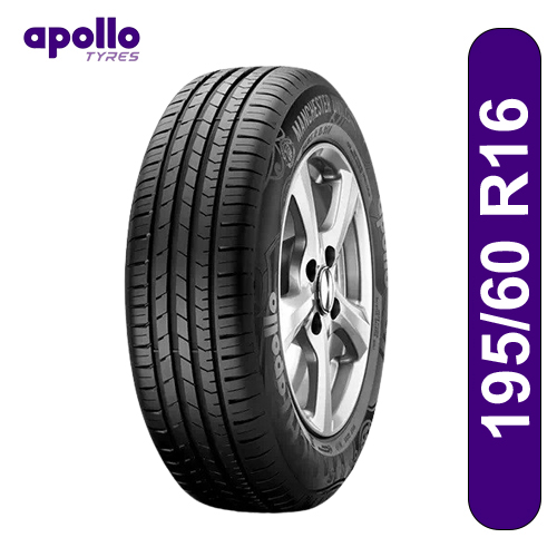 Apollo Manchester United 195/60 R16 89H Tubeless Car Tyre