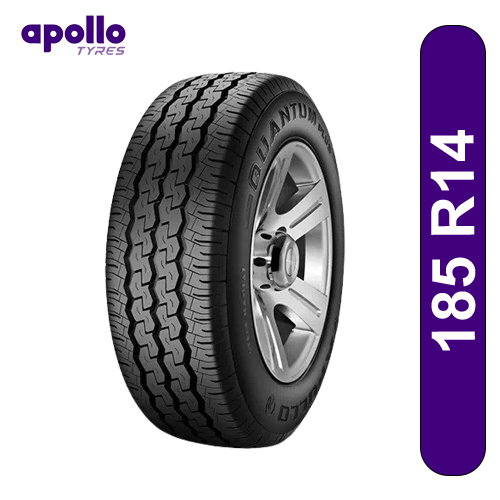 Apollo Quantum 185 R14 C 102/100R Tubeless Car Tyre