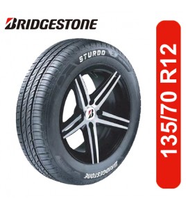 Bridgestone Sturdo 135/70 R12 65T Tubeless Car Tyre