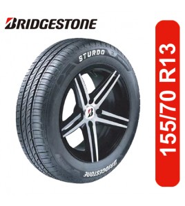 Bridgestone Sturdo 155/70 R13 75T Tubeless Car Tyre