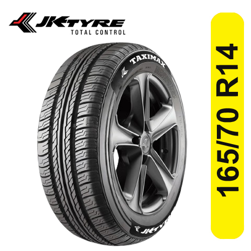 JK Taximax 165/70 R14 Tubeless 81S Car Tyre