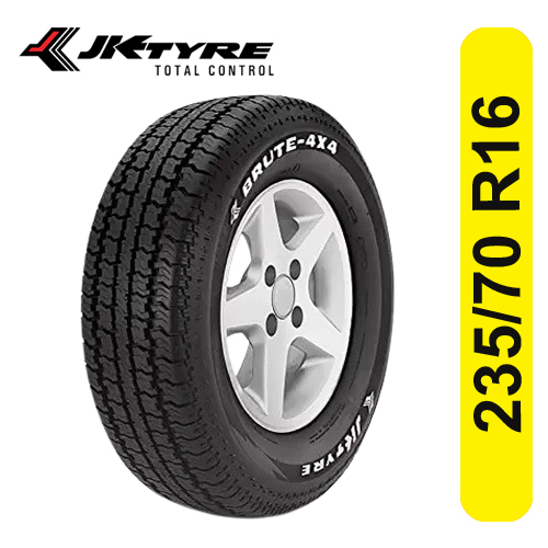 JK Brute 4X4 235/70 R16 S Tube Type Car Tyre