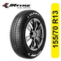 JK Ultima Hi Life 155/70 R13 Tubeless 75T Car Tyre