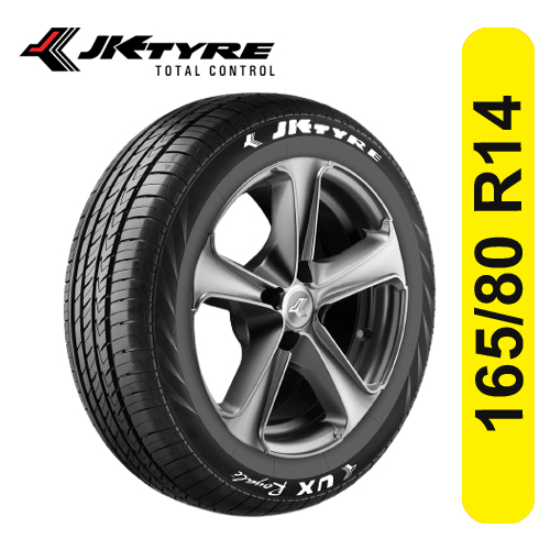 JK UX Royale 165/80 R14 Tubeless 85S/T Car Tyre