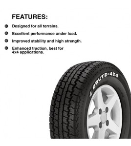 JK Brute 215/75 R15 S Tube Type 115 Car Tyre