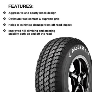 JK Brute 4X4 P 235/75 R15 S Tube Type 105S Car Tyre