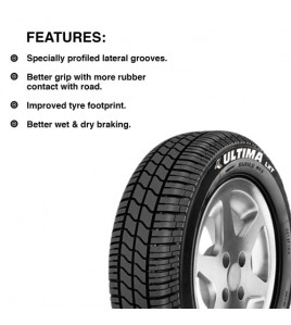 JK Ultima LXT 135/70 R12 Tubeless 65S Car Tyre