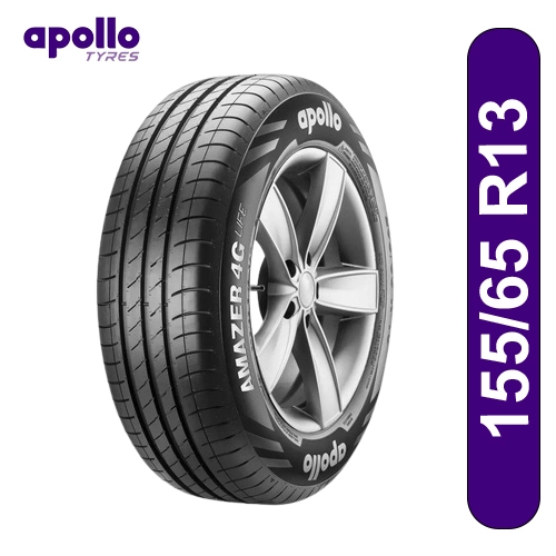 Apollo Amazer 4G LIFE 155/65 R13 73T Tubeless Car Tyre